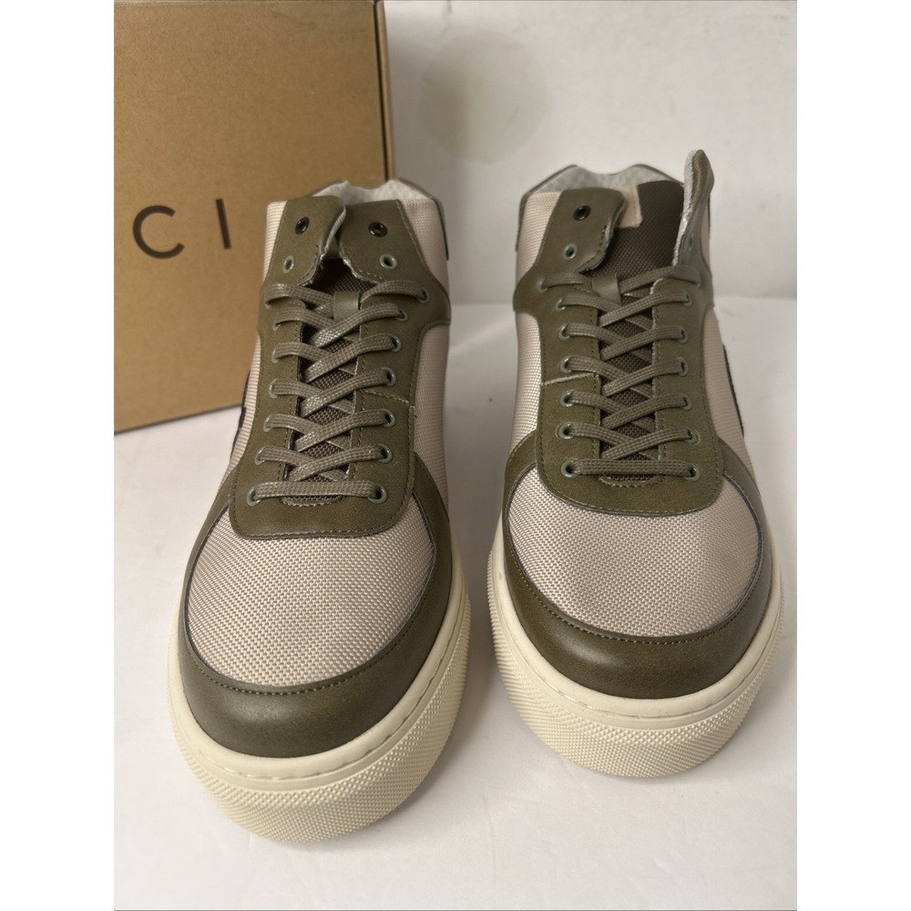 LOCI‎ VEGAN ELEVEN TRAINER Green KHAKI EU43 US W11 M10 NEW IN BOX - Picture 2 of 10